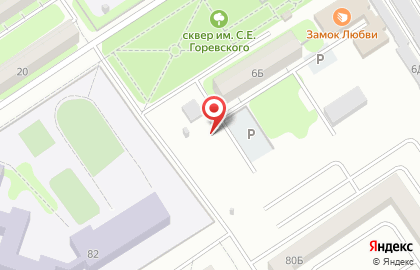 Автостоянка на ул. Колотилова, 6Б/2 на карте