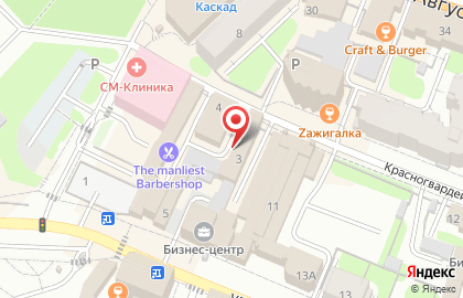 Кафе Кабачок на часовенной на карте