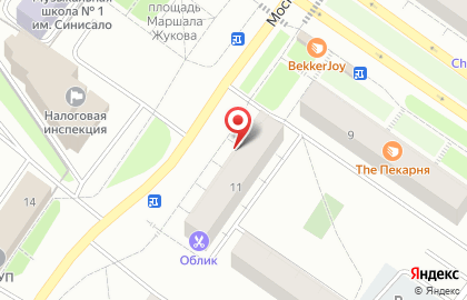 Банкомат Балтийский Банк, Петрозаводский филиал на Московской улице на карте