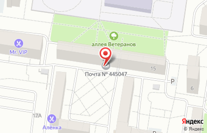 Почта Банк в Тольятти на карте