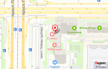 Магазин разливных напитков СоюзПивТорг на проспекте Победы на карте