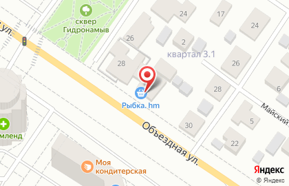 Автосервис Remzona на Объездной улице на карте