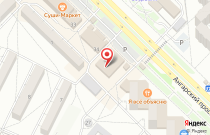 Магазин в Иркутске на карте