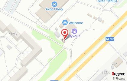 Шиномонтажная мастерская ШиноLife в Набережных Челнах на карте