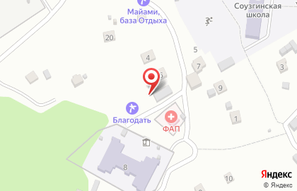 Отдых в тишине на карте