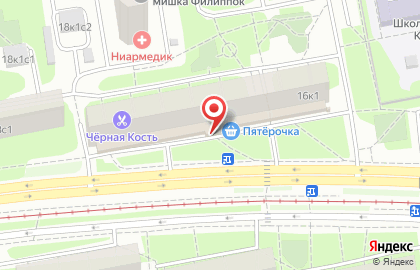 Афродита на улице Героев Панфиловцев на карте