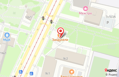 Магазин разливного пива По пути на карте