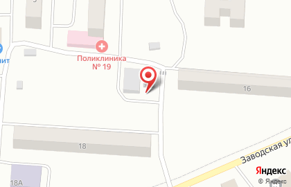 Магазин разливных напитков Пиватерра на Заводской улице на карте