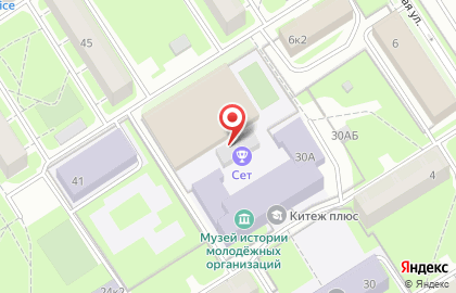 Отделение тенниса СШ ГБУ №2 на Торжковской улице на карте