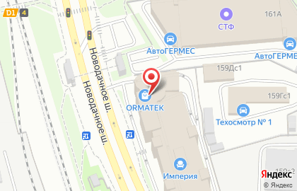 Салон матрасов и кроватей Орматек на Дмитровском шоссе на карте