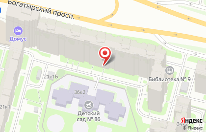Общежитие Дормал на Комендантском проспекте на карте