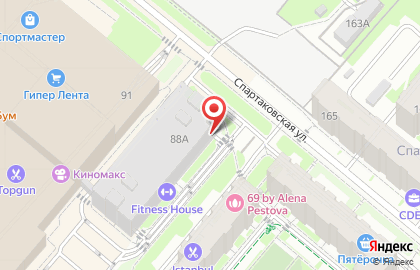 Автостоянка в Казани на карте