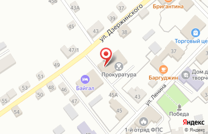 Мировой судья Баргузинского района на карте