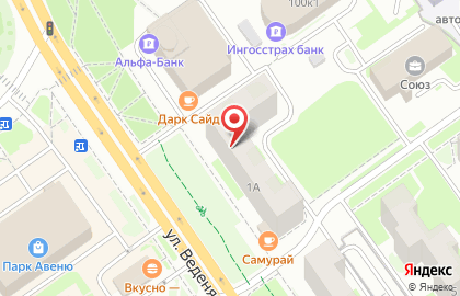 Ювелирный салон Аметист в Автозаводском районе на карте