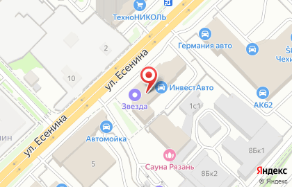 Строительно-монтажная компания Европул на улице Есенина на карте