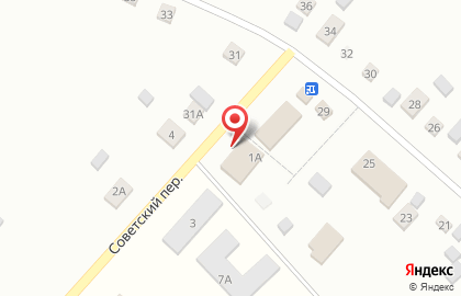 Дом культуры Елыкаевский в Советском переулке на карте