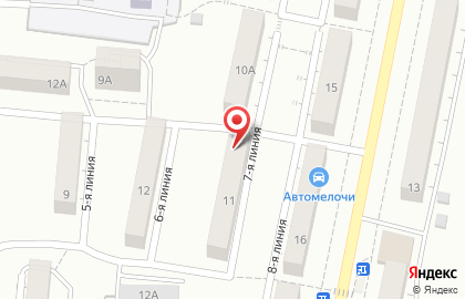 Салон-парикмахерская Белиссимо в Челябинске на карте