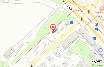 Шиномонтажная мастерская в Ленинском районе на карте