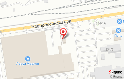 Студия автотюнинга АвтоМозг на Новороссийской улице на карте