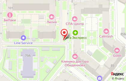 Киоск по продаже питьевой воды Ключ здоровья в Ново-Савиновском районе на карте