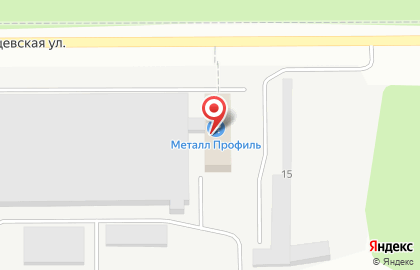 Производственная компания МЕТАЛЛ ПРОФИЛЬ на Тэцевской улице на карте