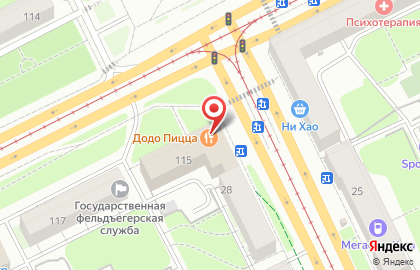 Терминал Россельхозбанк в Мотовилихинском районе на карте