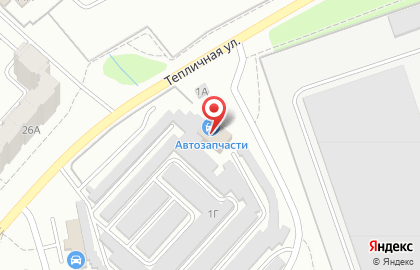 Шиномонтажная мастерская Автомалярка36 на Тепличной улице на карте