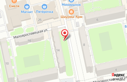 Имидж на Малоярославецкой улице на карте
