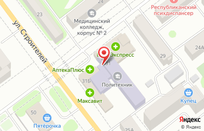 Высший колледж Политехник на улице Прохорова на карте