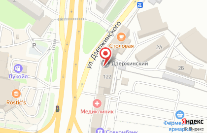 Центр сервисного обслуживания ВВК в Железнодорожном районе на карте