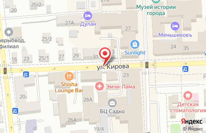 Новосел на улице Кирова на карте