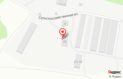 Крестьянско-фермерское хозяйство Борзунов на Сельскохозяйственной улице на карте