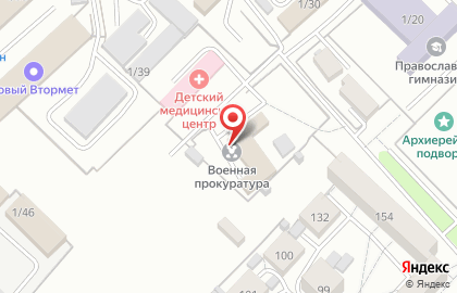 Военный следственный отдел по Барнаульскому гарнизону в Барнауле на карте
