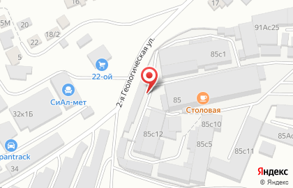 ЗАО Росмарк-Сталь в Октябрьском районе на карте
