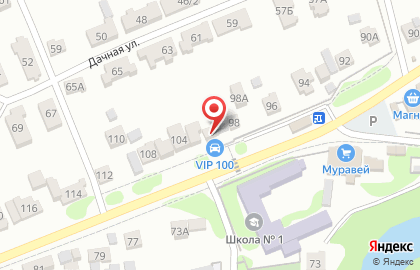 Автосервис-шиномонтаж на Кооперативной улице на карте