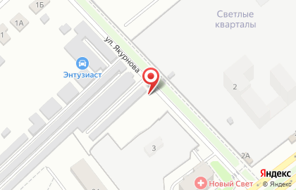 Магазин автотоваров KYB в Заволжском районе на карте