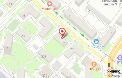 Служба такси Люберецкие поля на карте