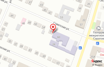 Научно-исследовательский институт экспертиз на Советской улице в Балаково на карте