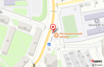Продуктовый магазин на улице Маршала Жукова на карте