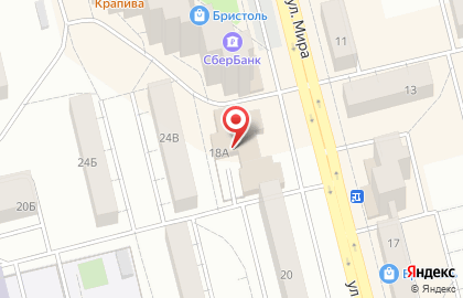 Автошкола Орлан на улице Мира на карте