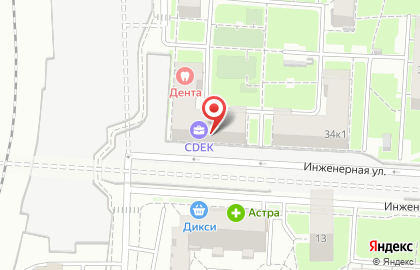 ДЕНТА в Алтуфьево (ул Инженерная) на карте