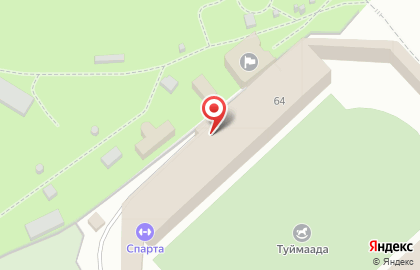 Стадион Туймаада на улице Лермонтова на карте