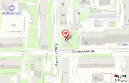 Магазин в Кирове на карте