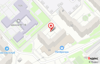 Зоомаркет на Комсомольском проспекте, 3в на карте