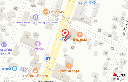 Микрокредитная компания Центрофинанс в Минеральных Водах на карте