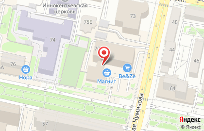 Магазин косметики и бытовой химии Магнит Косметик на Народном бульваре на карте
