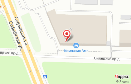 Торгово-строительная компания в Фрунзенском районе на карте