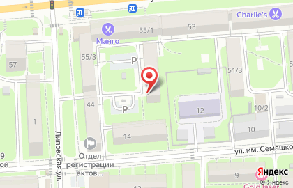Участковый пункт полиции Отдел полиции №8, Управление МВД России по г. Липецку на карте