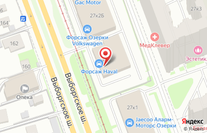 «Форсаж» - официальный дилер УАЗ в Санкт-Петербурге на карте