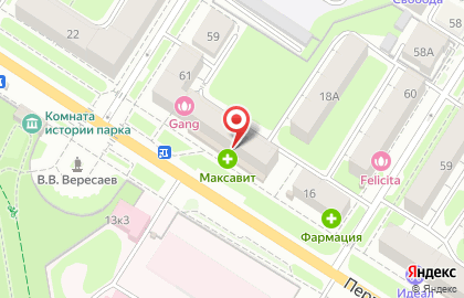 Салон-парикмахерская Экспресс Стрижка на Первомайской улице на карте
